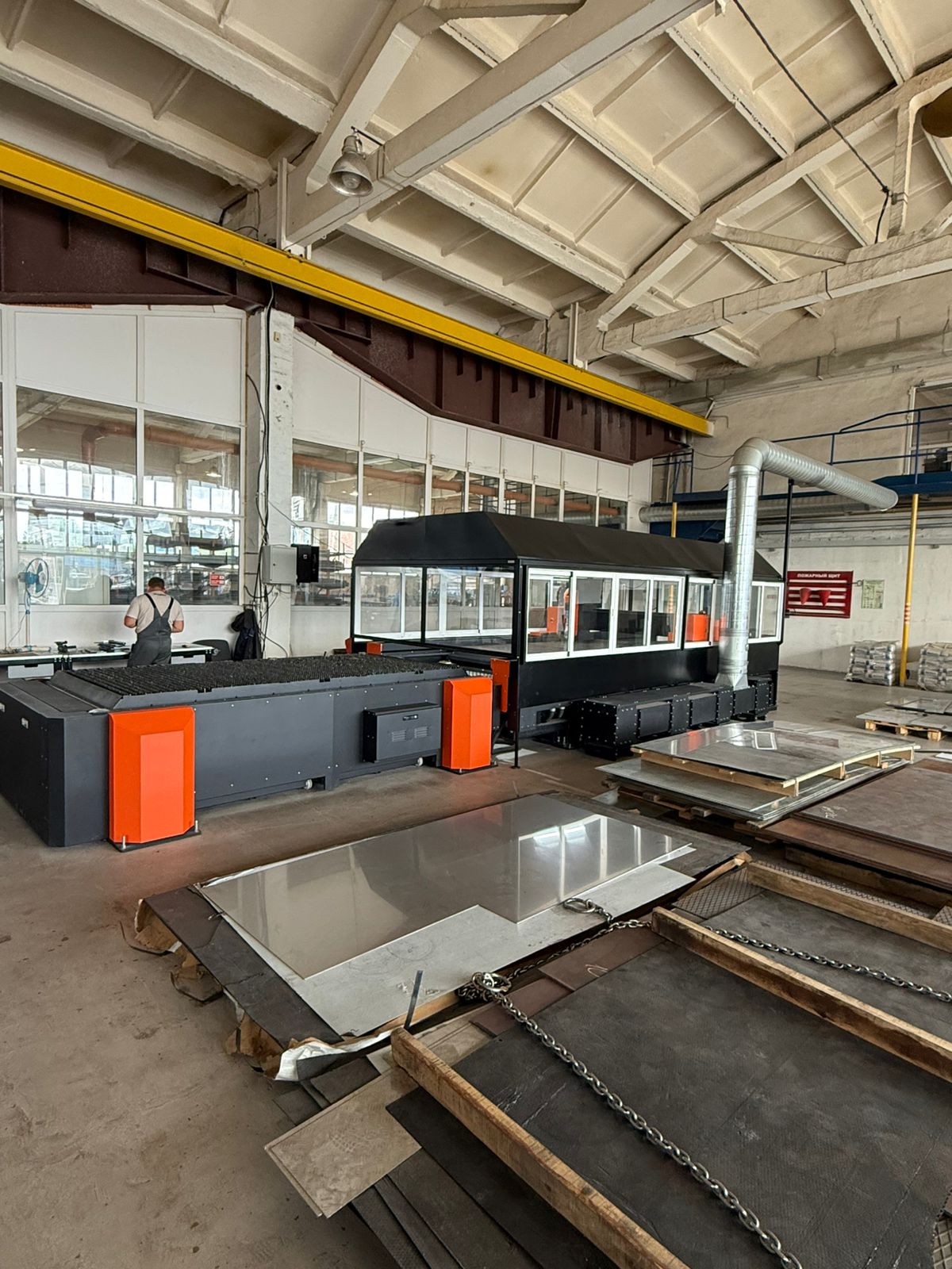 Рабочая зона цеха